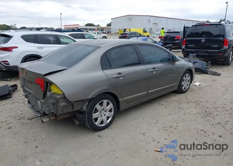 2006 Honda Civic Lx z USA, uszkodzony, nr VIN 1HGFA16586L136725